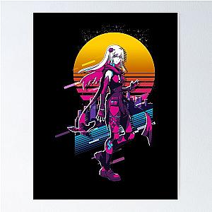 Kasane - Scarlet Nexus 80s Retro Poster