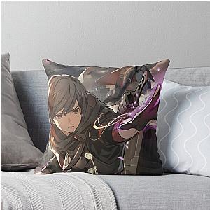 Scarlet Nexus Cover Photo Throw Pillow