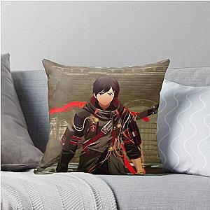 Scarlet Nexus Yuito Sumeragi Throw Pillow