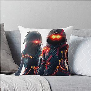 Scarlet Nexus Baki Jrpg Anime Throw Pillow