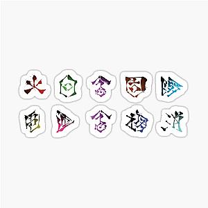 Scarlet Nexus Team Symbols Sticker