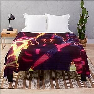 Scarlet Nexus Fan Art Throw Blanket