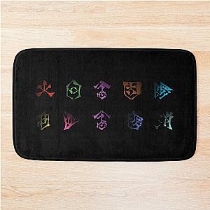 Scarlet Nexus team symbols Bath Mat