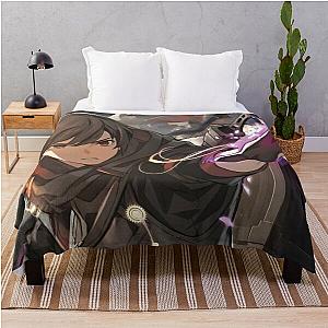 Scarlet Nexus Cover Photo Throw Blanket