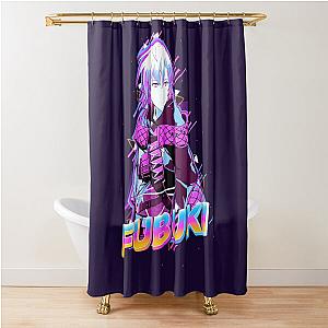 Fubuki Spring Scarlet Nexus Shower Curtain