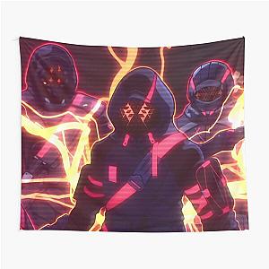 Scarlet Nexus Fan Art Tapestry
