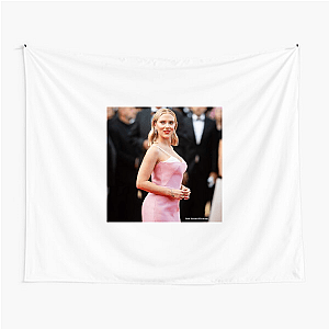 Scarlett Johansson Cinematic Powerhouse Scarlett Johansson Tapestries