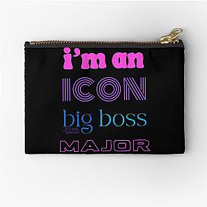 Scene Queen lyric fan art Zipper Pouch