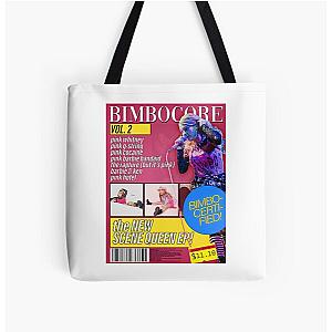 bimbocore vol 2 scene queen magazine  All Over Print Tote Bag