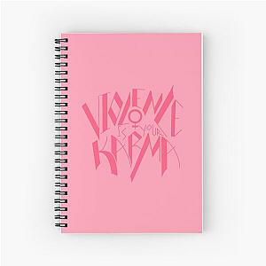 Violence is your Karma - Scene Queen Spiral Notebook