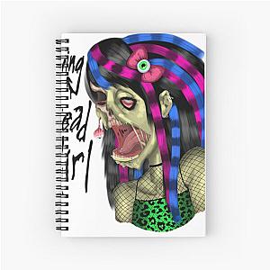 Living Dead Scene Queen Spiral Notebook