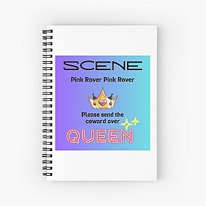 Scene Queen Pink Rover Spiral Notebook