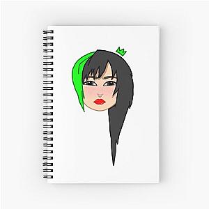 Scene Queen Spiral Notebook