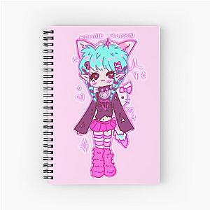 scene queen Spiral Notebook