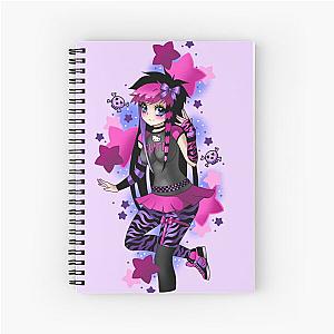 Kawaii Scene Queen Spiral Notebook