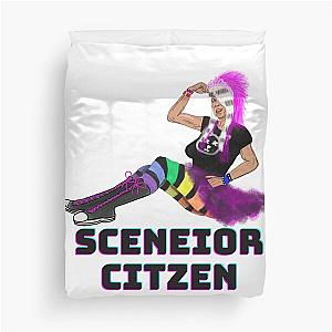 Sceneior Citizen - Scene Queen - 2000s Emo Fashion Duvet Cover