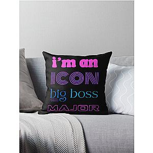 Scene Queen lyric fan art Throw Pillow