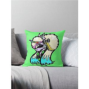 Scene Queen Unicorn Throw Pillow