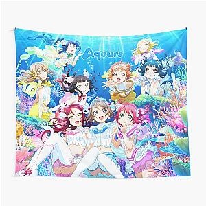 Love Live! Sunshine!! - Koi ni Naritai AQUARIUM Tapestry