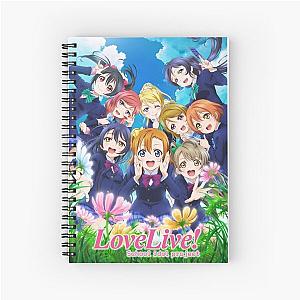 Love Live! Season 2 Poster Spiral Notebook