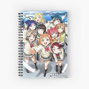 Love Live! Sunshine!! Poster Spiral Notebook