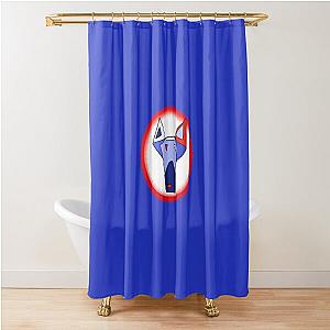 Blue Scooby Dooby Shower Curtain
