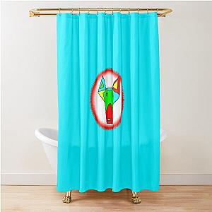 Bright Scooby Dooby Shower Curtain