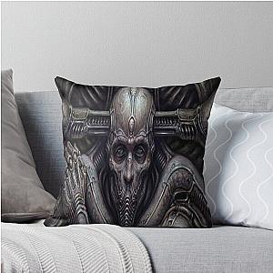 Scorn game human Throw Pillow