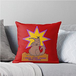 I wear your scorn with pride (anteater) Throw Pillow -> I Wear Your Scorn With Pride Throw Pillow