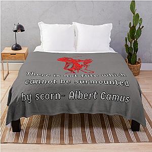 Scorn Throw Blanket