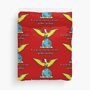 I wear with pride Duvet Cover