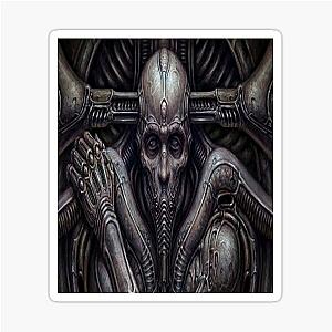 Scorn game hybrid human sticker