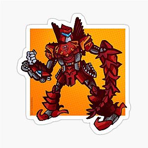 Scorn Transformers Sticker