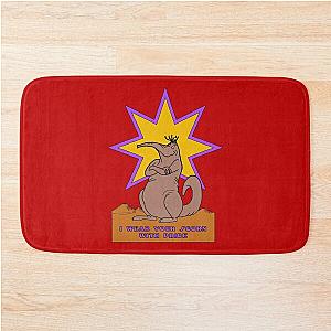 I wear your scorn with pride Bath Mat