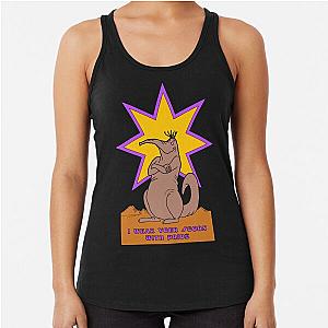 I wear your scorn with pride Racerback Tank Top