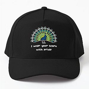 I wear your pride with (peacock) Baseball Cap