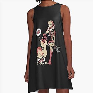 Scorn Game A Line Dress