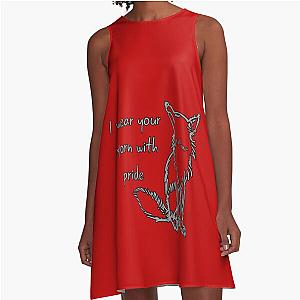 I wear your scorn pride A-Line Dress