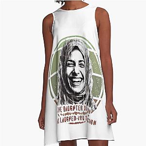 The Daughter of Zion has laughed you to scorn a line dress