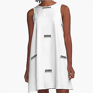 Diana Scorn of the Moon Black A-Line Dress