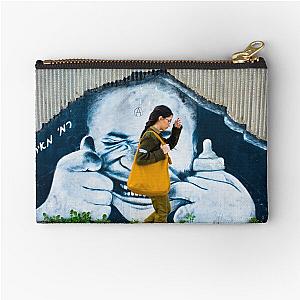 When the walls seem to scorn you Zipper Pouch
