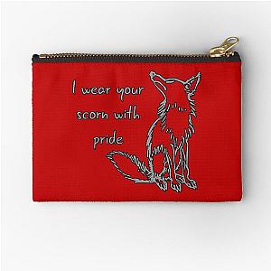 I wear your pride with (canine) Zipper Pouch