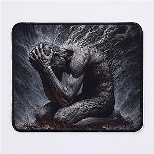 Scary Life Rage Mouse Pad