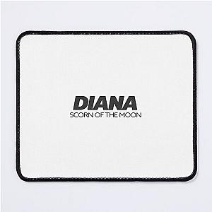 Diana Scorn Of The Moon Black Text Mouse Pad