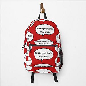 I wear your scorn with pride Backpack
