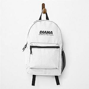 Diana - Scorn of the Moon Black Text Backpack