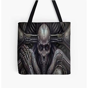 Scorn game hybrid human tote bag