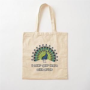 I wear your scorn with pride Cotton Tote Bag