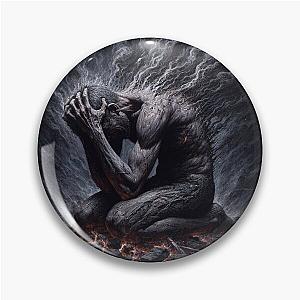 Scary Stress Life Rage Pin