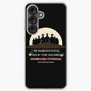 Septimius Severus Roman Emperor quote be harmonious enrich the soldiers scorn all others white Samsung Galaxy Soft Case